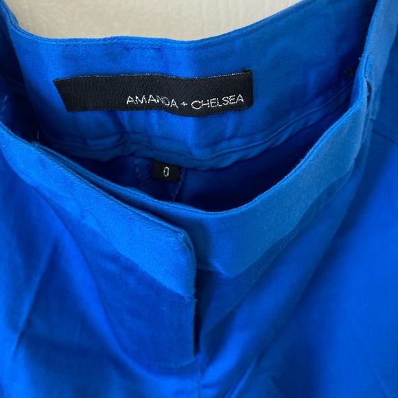 Amanda + Chelsea Tapered Blue Pants - Picture 2 of 5